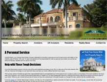 Tablet Screenshot of carlislerealty.net